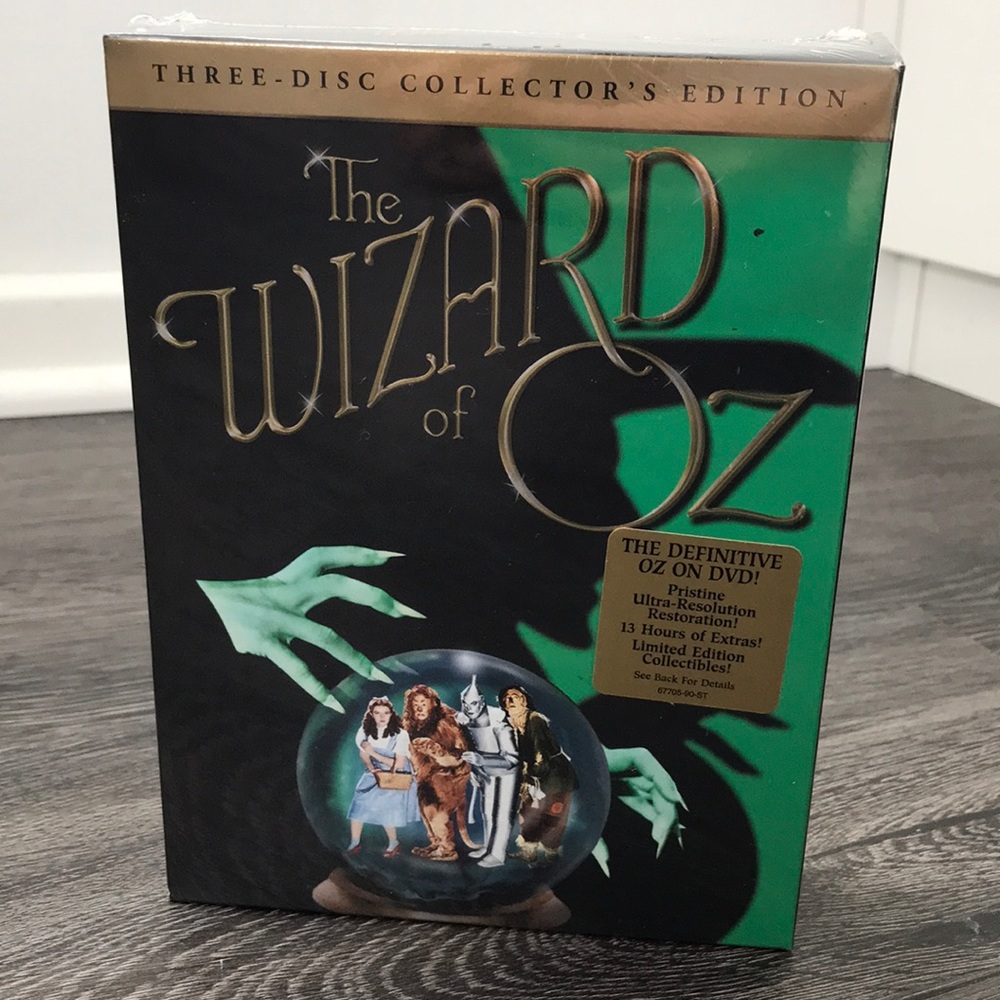 Brand New Wizard of Oz 3 Disc Collectors Edition